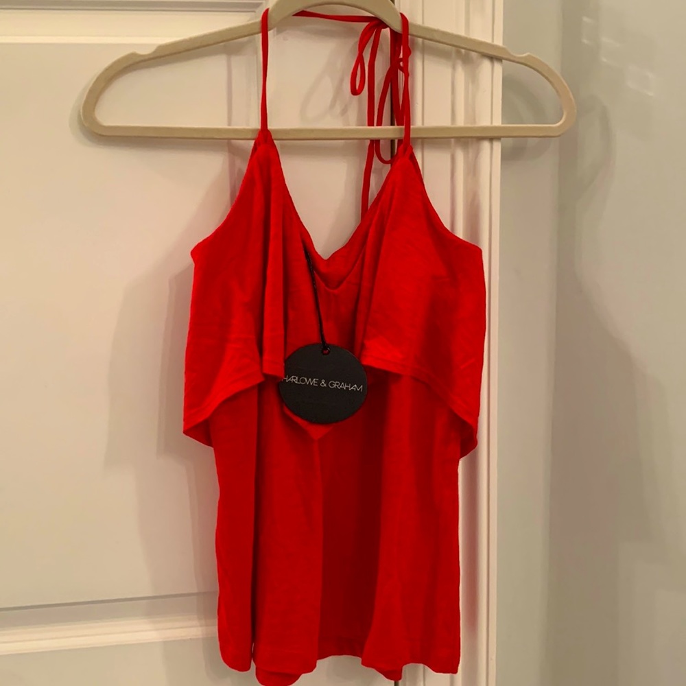 Harlowe & Graham Tank Top, New with Tags and in perfect condition. Size XS.
